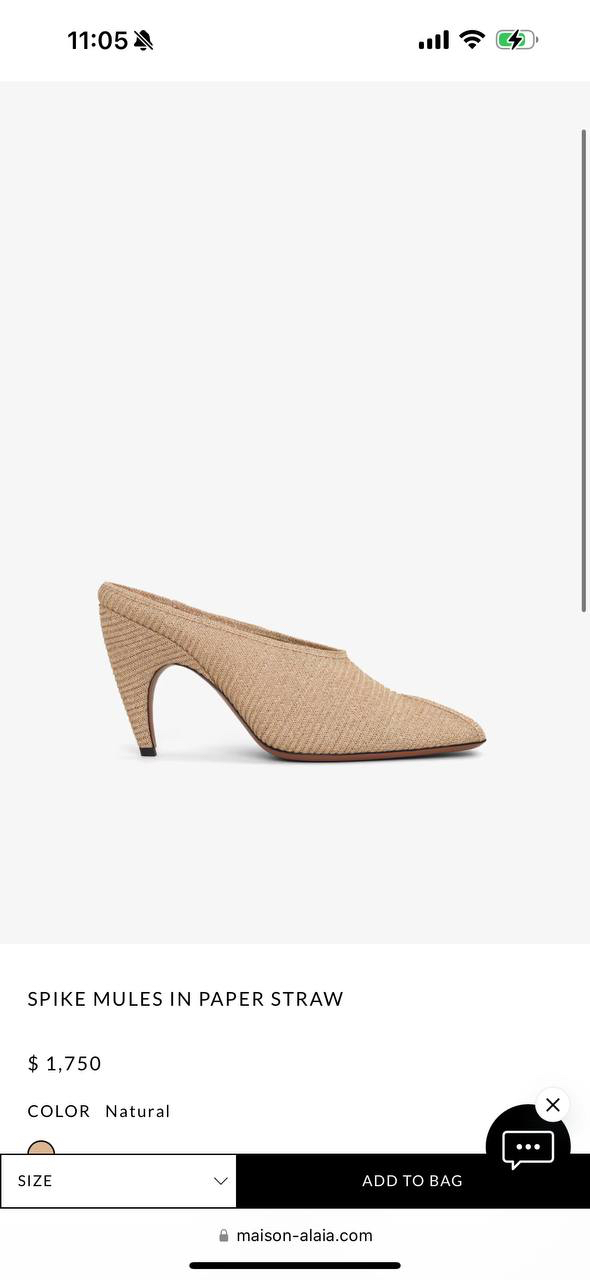 МЮЛИ ALAIA детальное фото