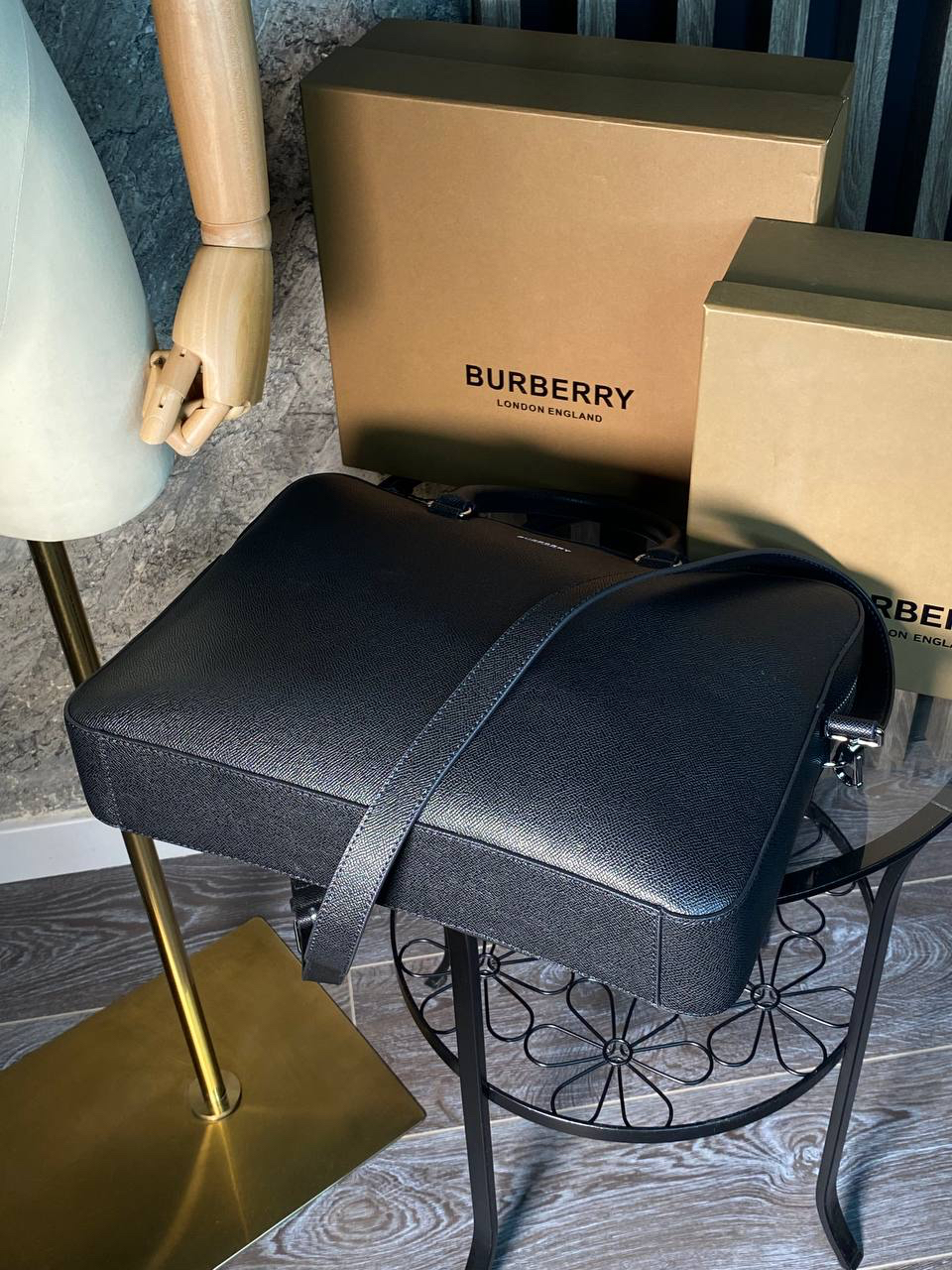 МУЖСКОЙ ПОРТФЕЛЬ BURBERRY детальное фото