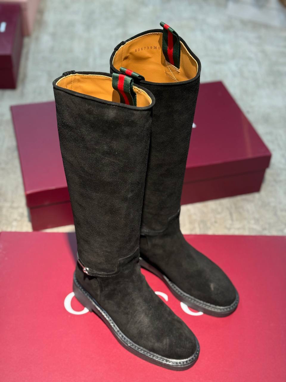 САПОГИ GUCCI детальное фото