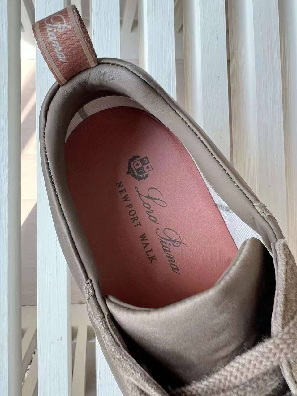 МУЖСКИЕ КЕДЫ LORO PIANA детальное фото