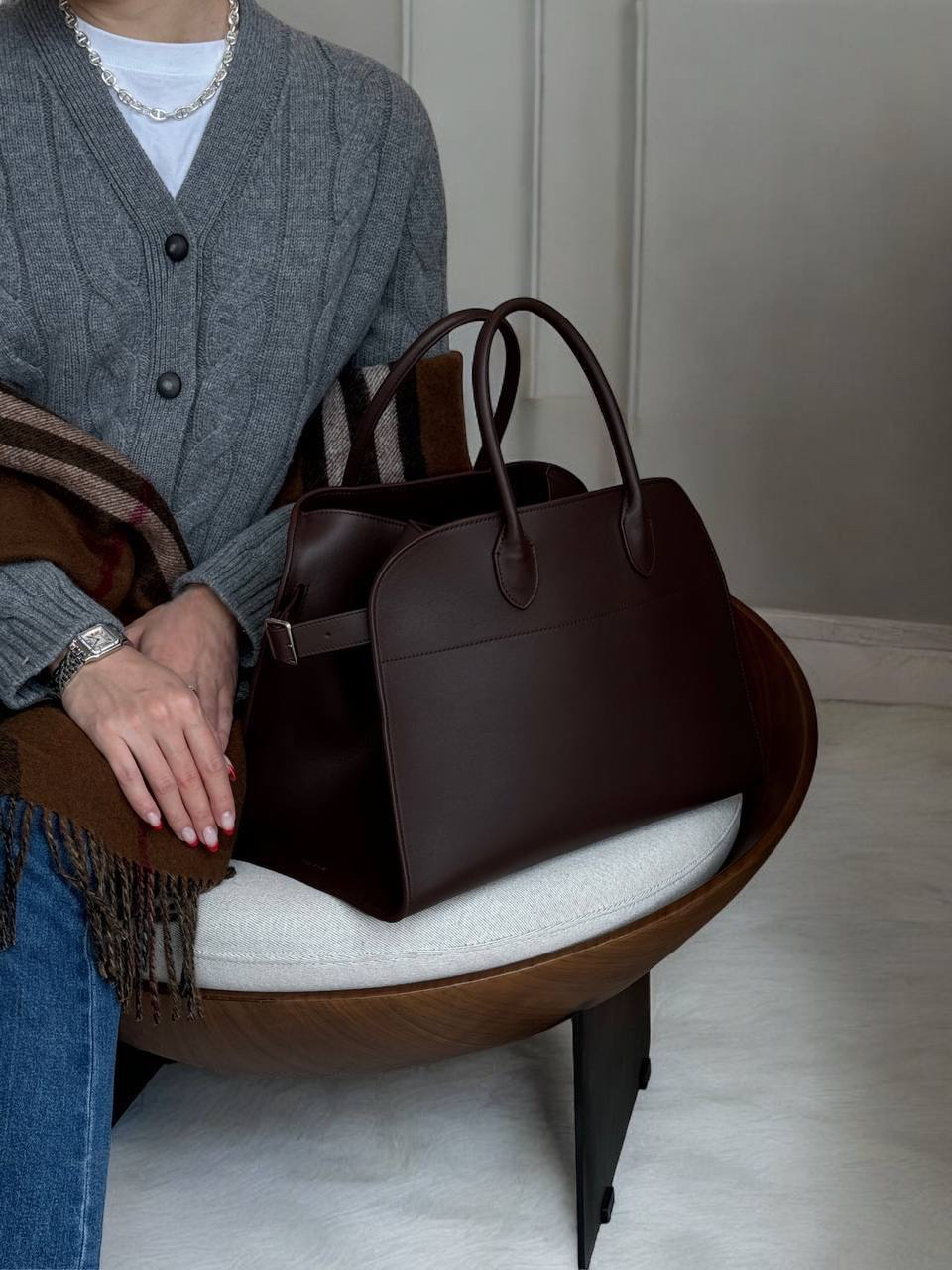 СУМКА THE ROW MARGAUX 17 детальное фото