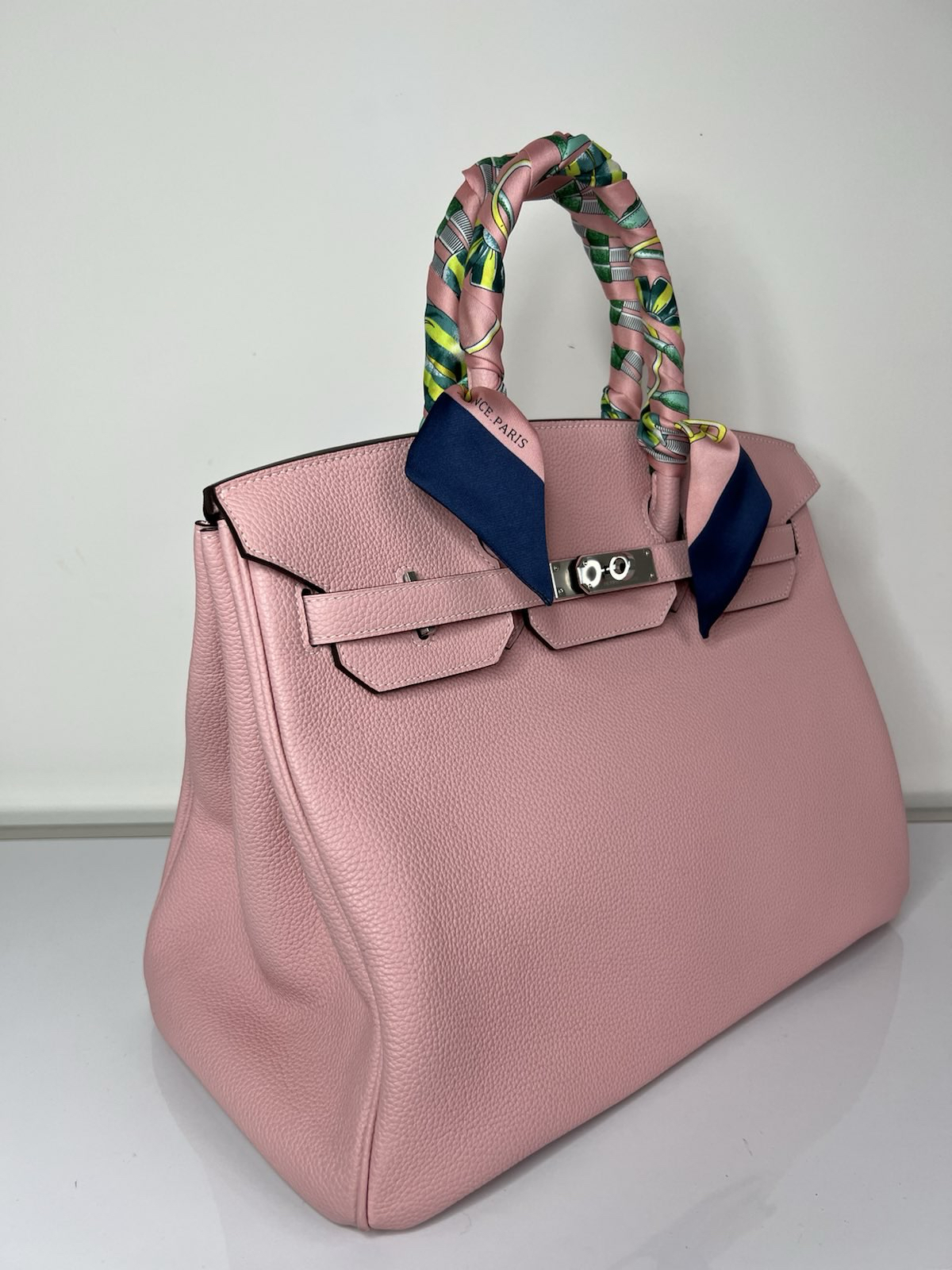 СУМКА HERMES BIRKIN 35 ручная работа детальное фото