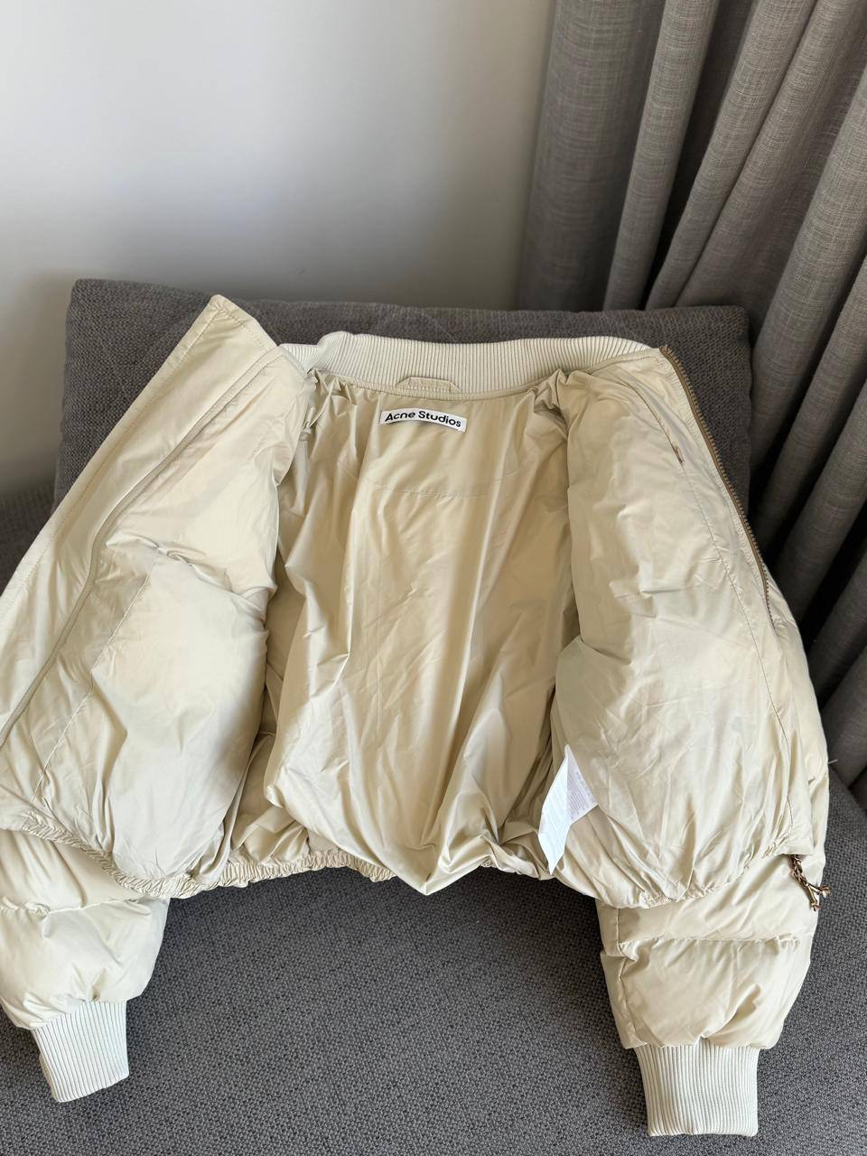 ПУХОВИК ACNE STUDIOS детальное фото