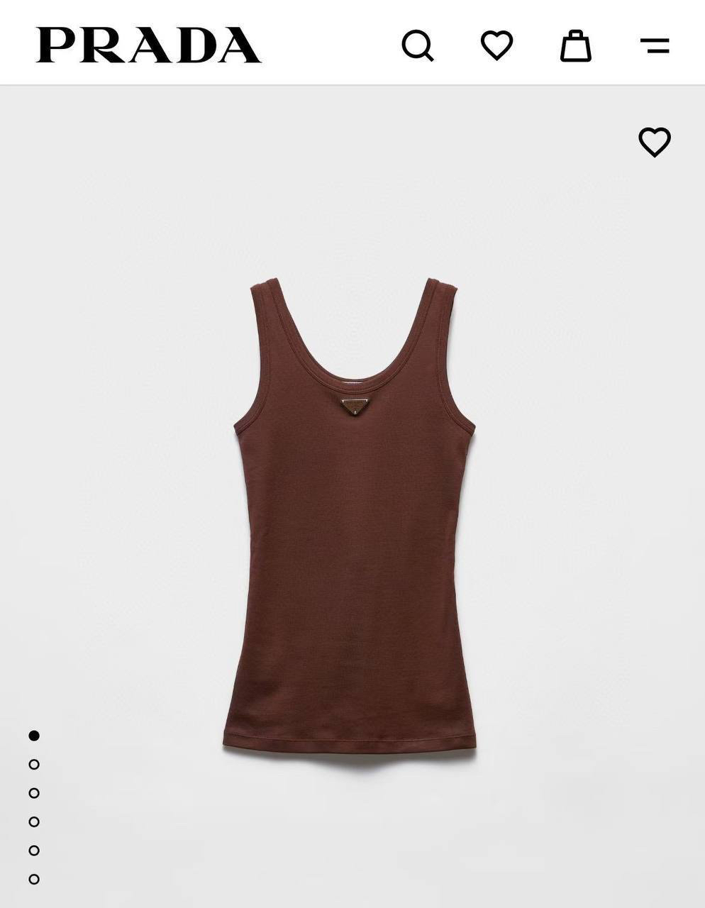 МАЙКА PRADA детальное фото