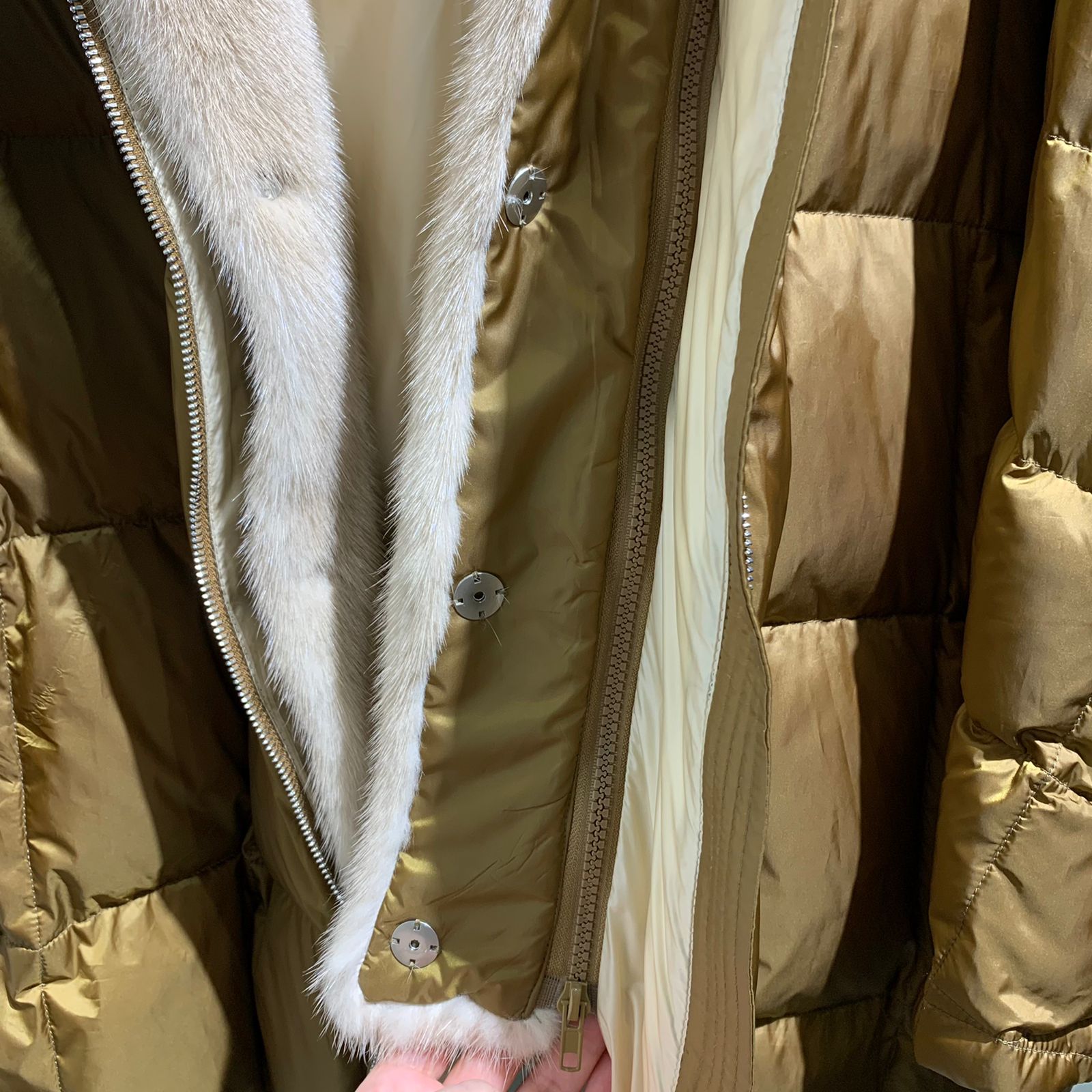 ПУХОВИК BRUNELLO CUCINELLI детальное фото