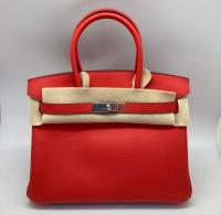 СУМКА HERMES BIRKIN 30 ручная работа фото