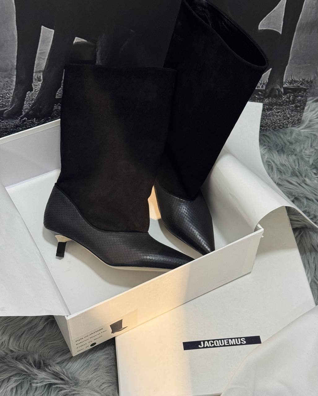 САПОГИ JACQUEMUS детальное фото