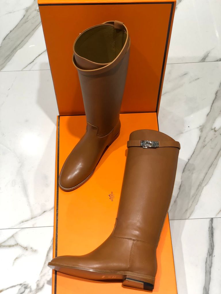 САПОГИ HERMES детальное фото