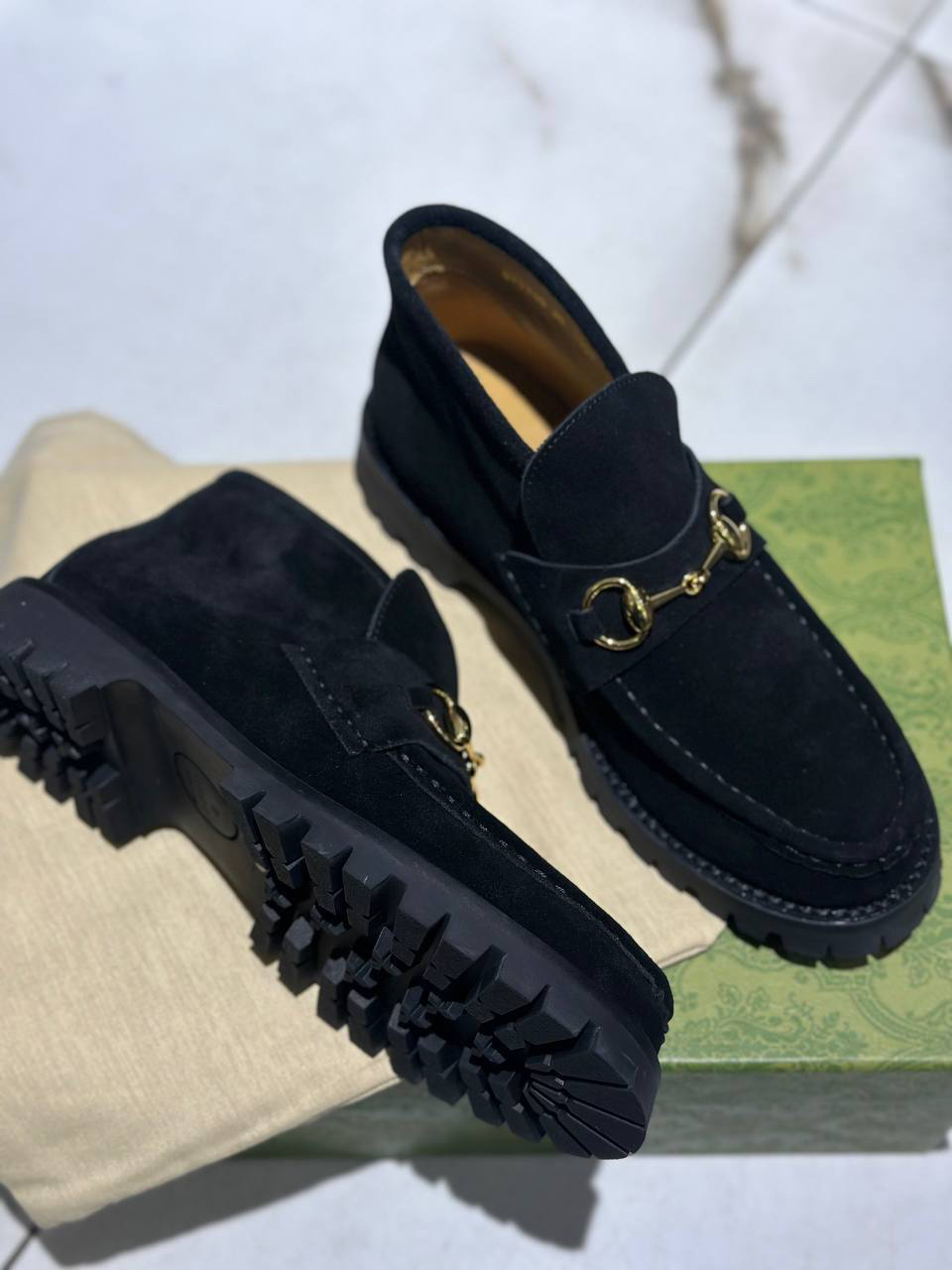 БОТИНКИ GUCCI детальное фото