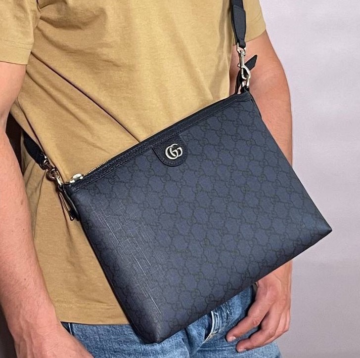 МУЖСКАЯ СУМКА МЕССЕНДЖЕР GUCCI фото