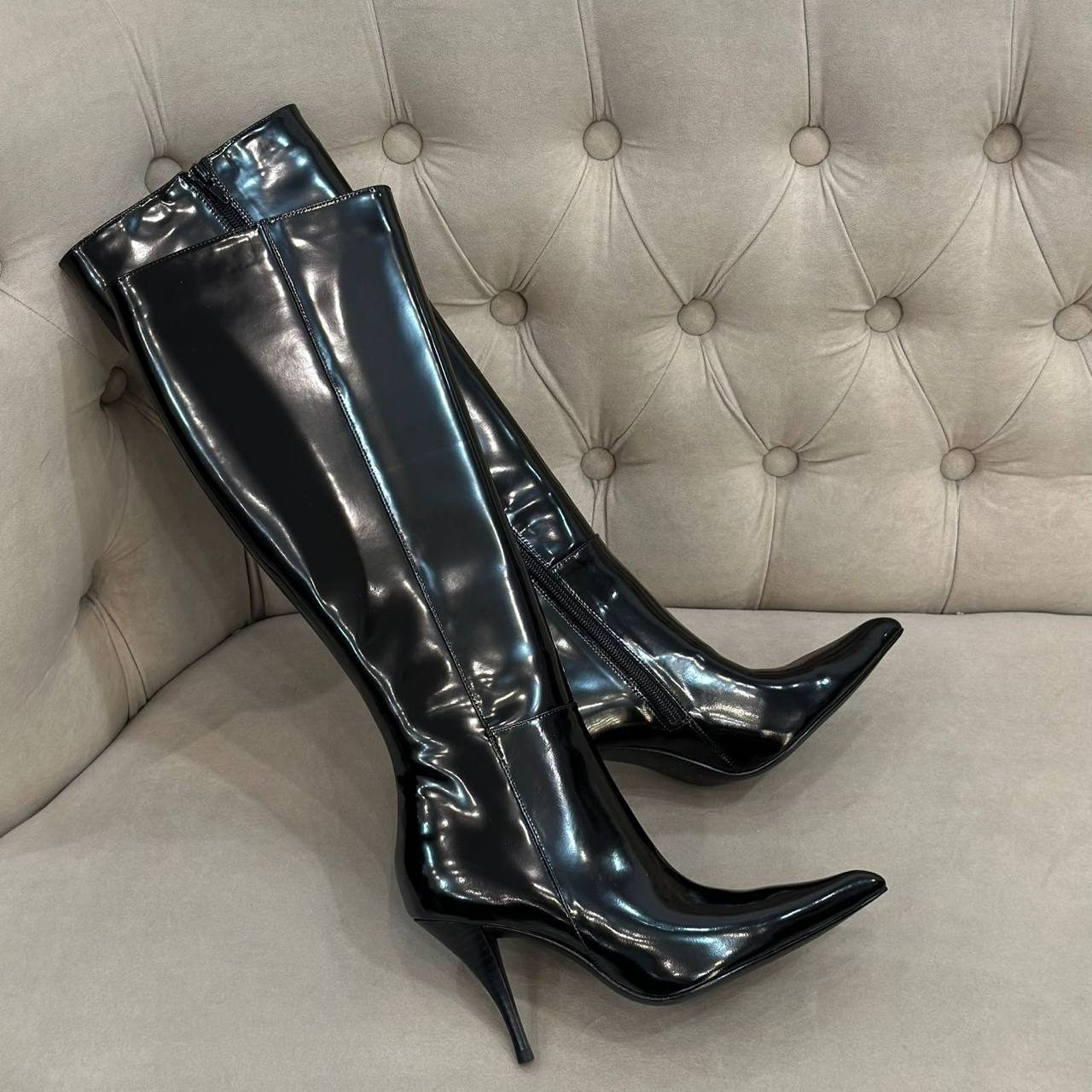 САПОГИ SAINT LAURENT детальное фото