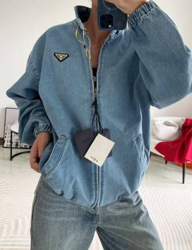 КУРТКА ДЖИНСОВКА PRADA фото