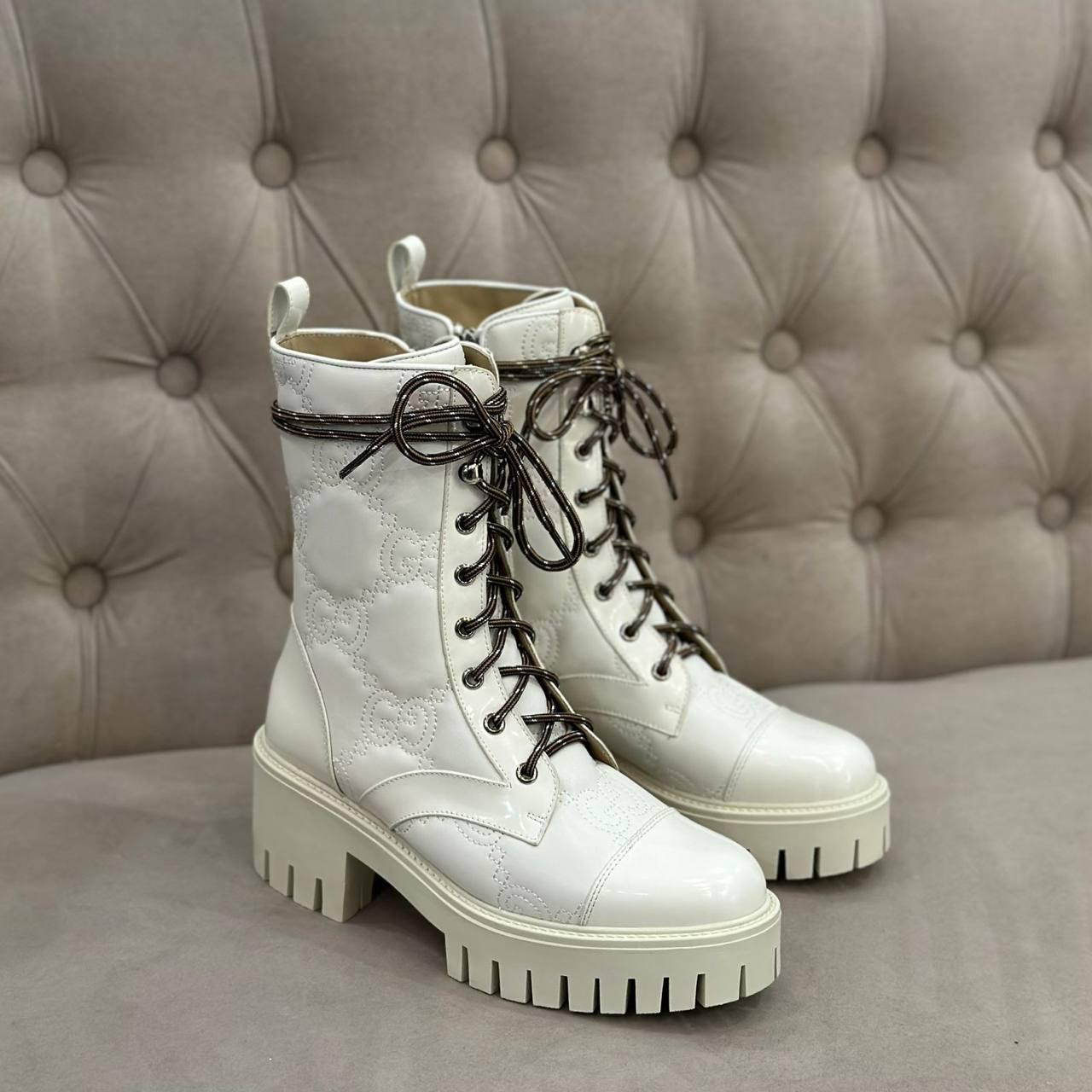 БОТИНКИ GUCCI детальное фото