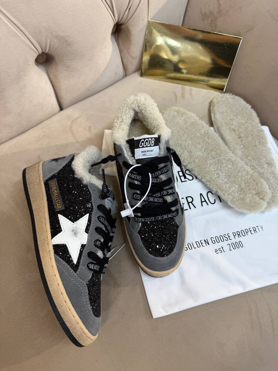 КЕДЫ GOLDEN GOOSE детальное фото