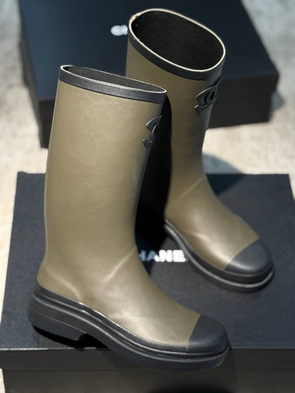 САПОГИ CHANEL детальное фото