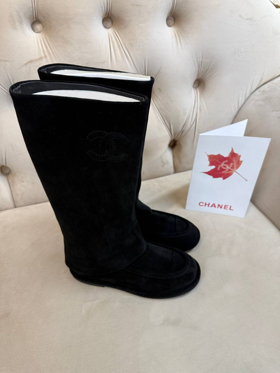 САПОГИ CHANEL детальное фото