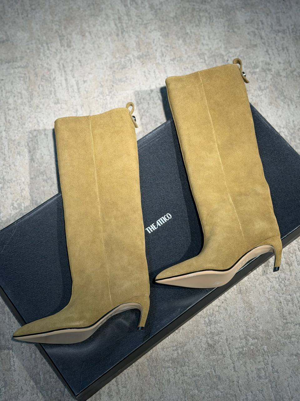 САПОГИ THE ATTICO детальное фото