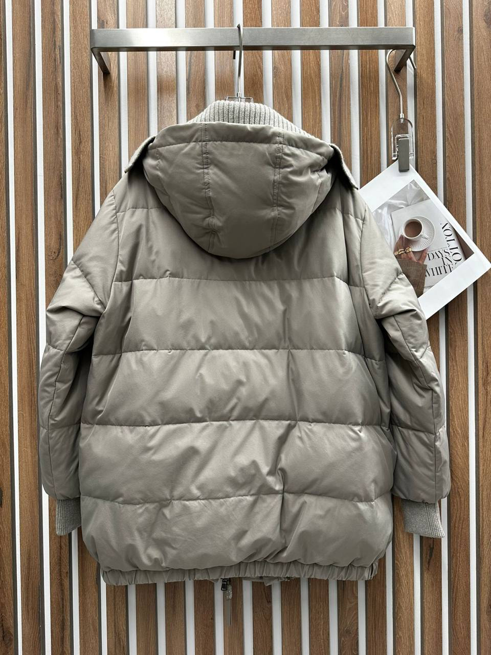 ПУХОВИК BRUNELLO CUCINELLI детальное фото