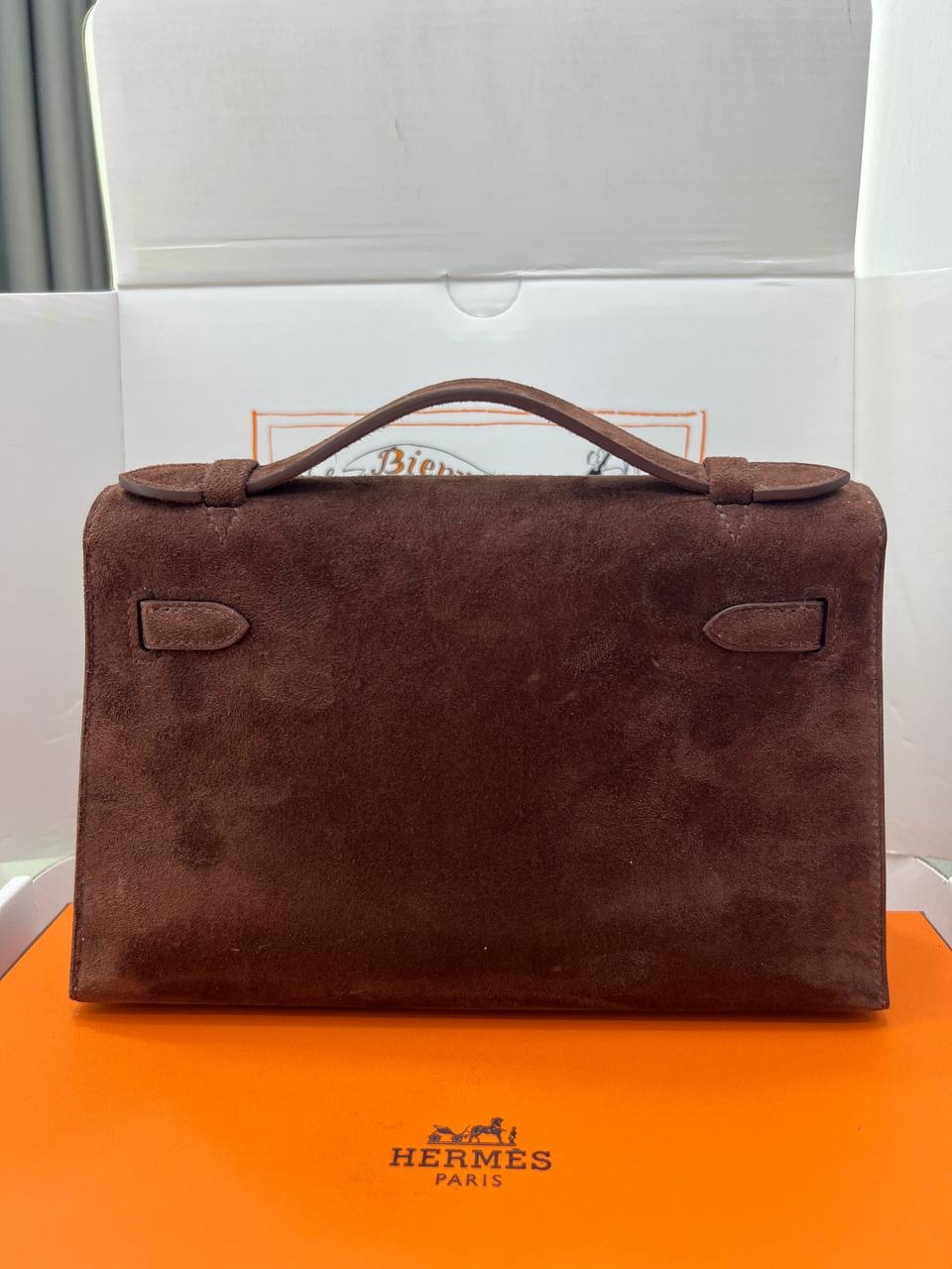 СУМКА HERMES KELLY POCHETTE детальное фото