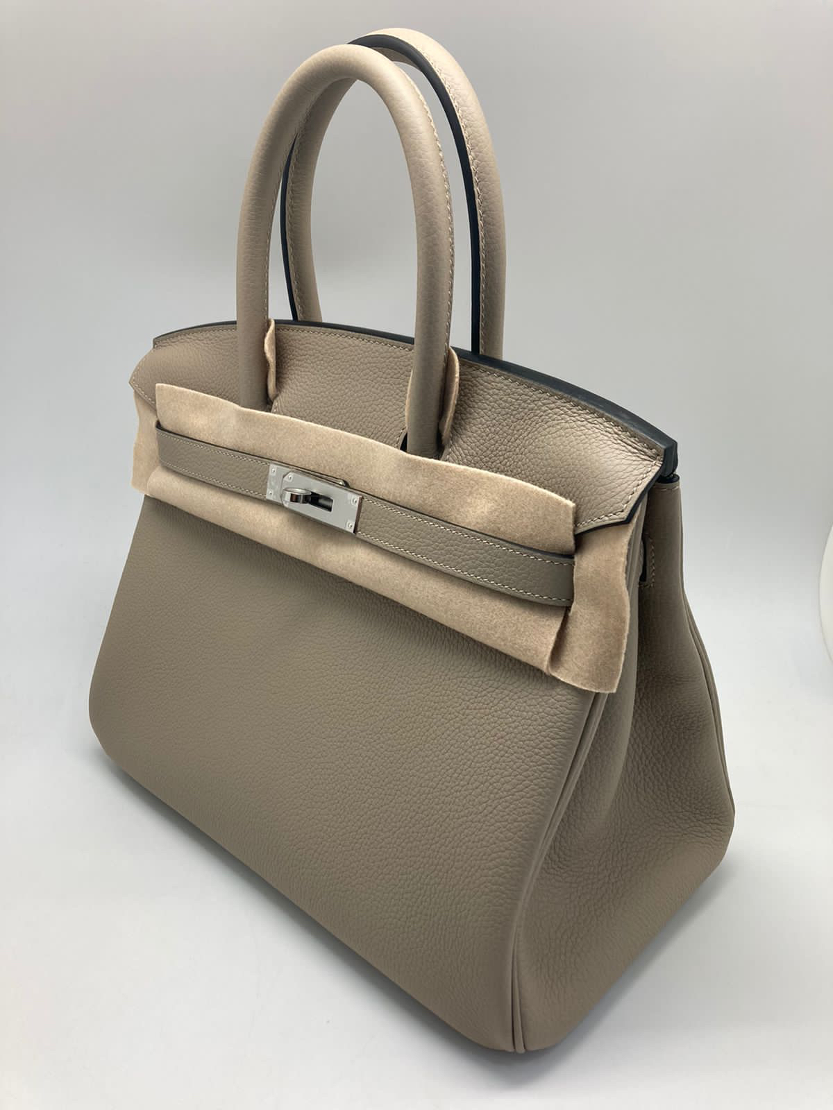 СУМКА HERMES BIRKIN 30 ручная работа детальное фото