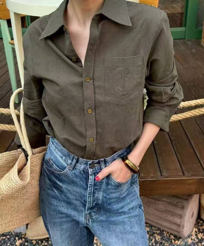 РУБАШКА SAINT LAURENT фото