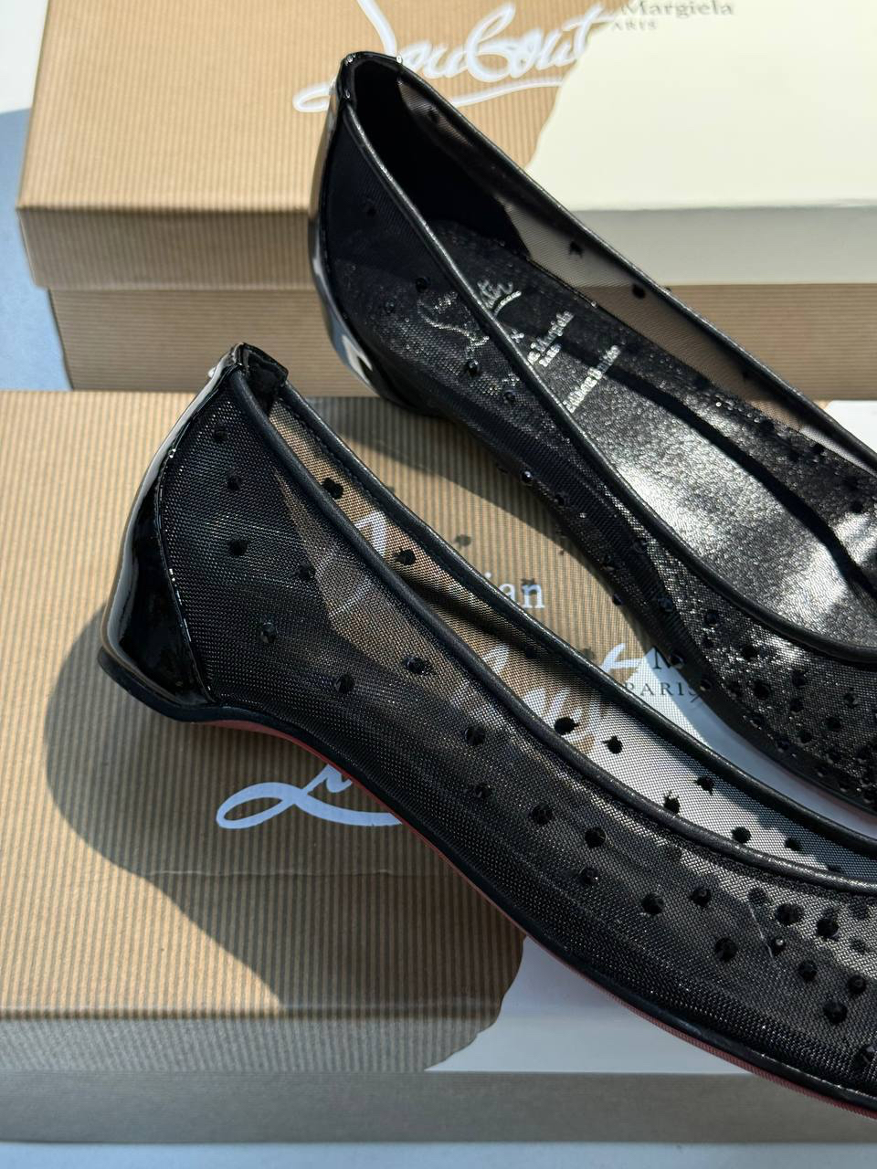 БАЛЕТКИ LOUBOUTIN & MAISON MARGIELA детальное фото