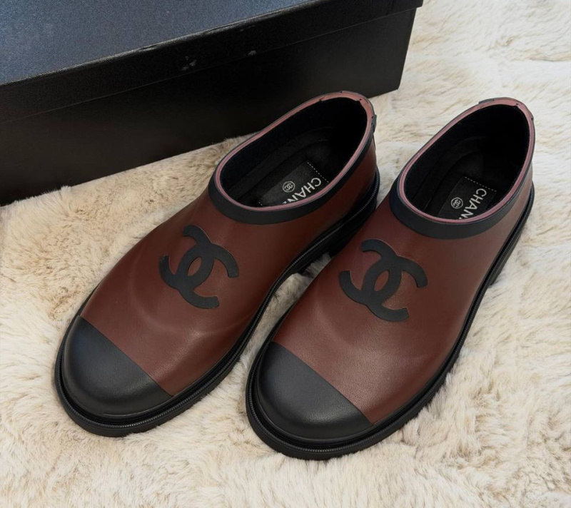 БОТИНКИ КАЛОШИ CHANEL фото