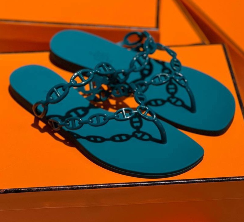 ШЛЕПКИ HERMES фото