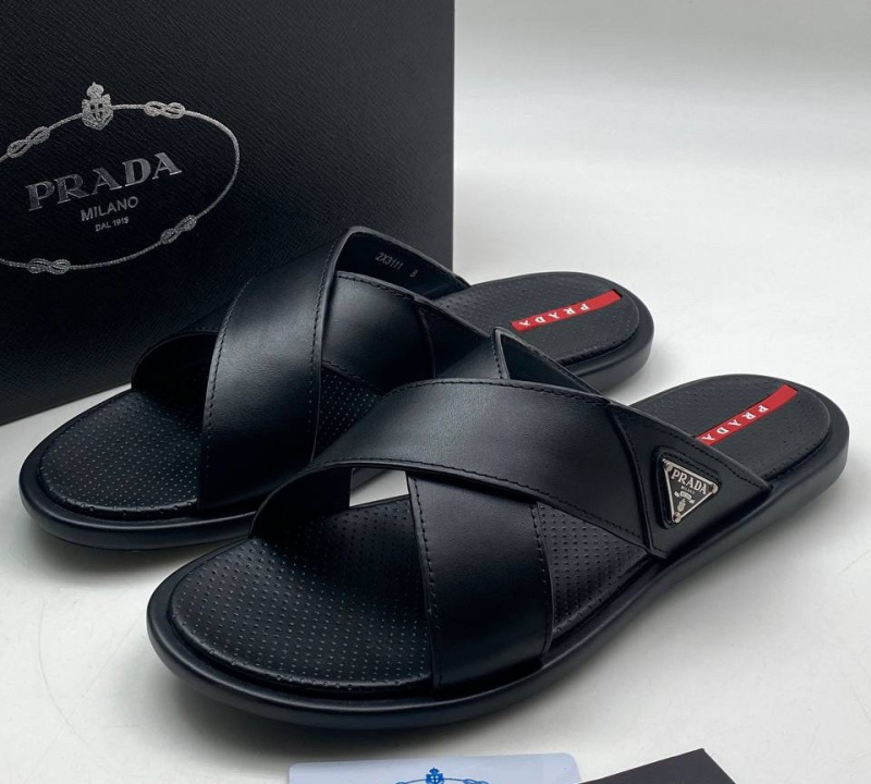 МУЖСКИЕ ШЛЕПКИ PRADA фото