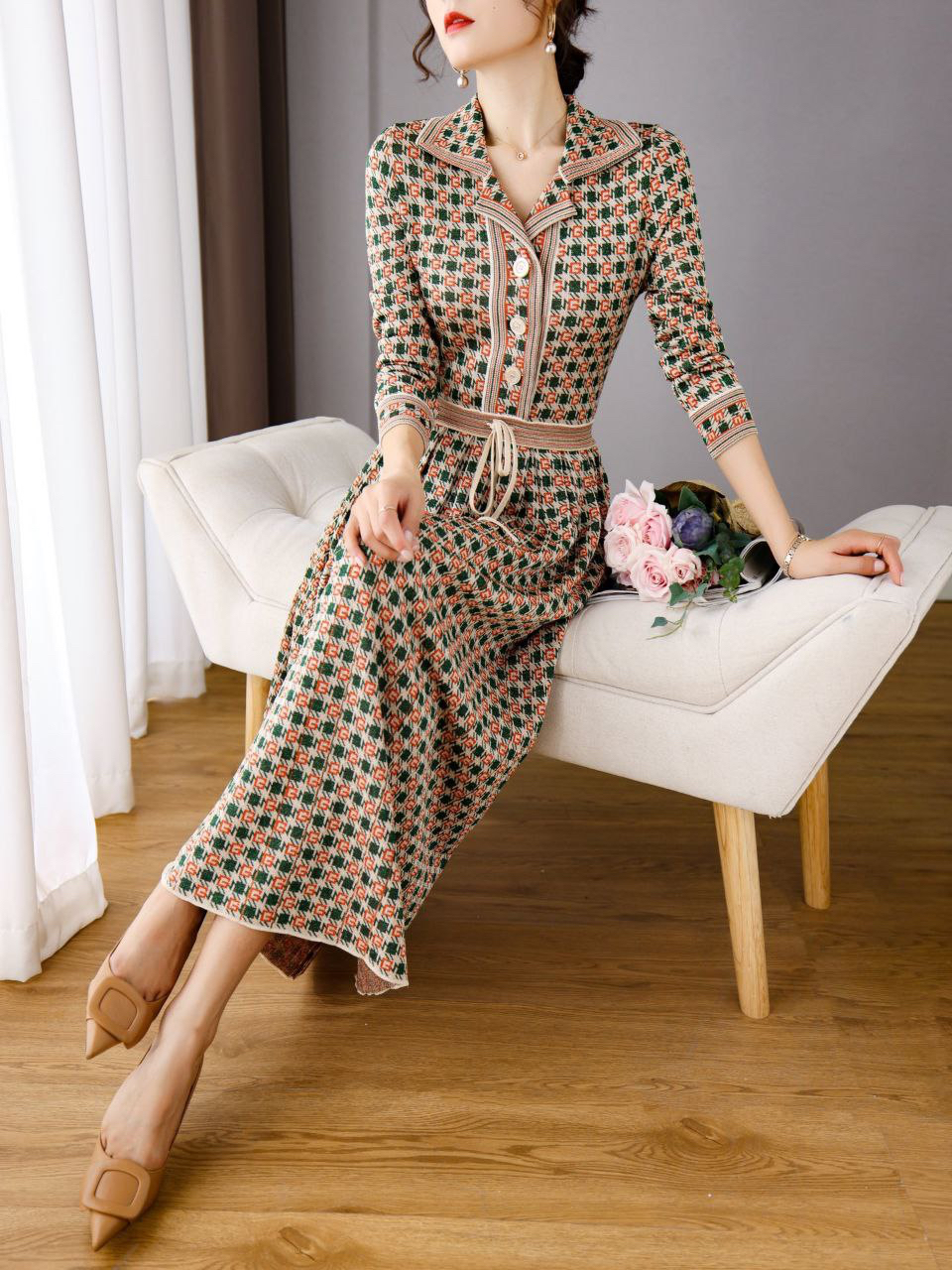 ПЛАТЬЕ GUCCI детальное фото