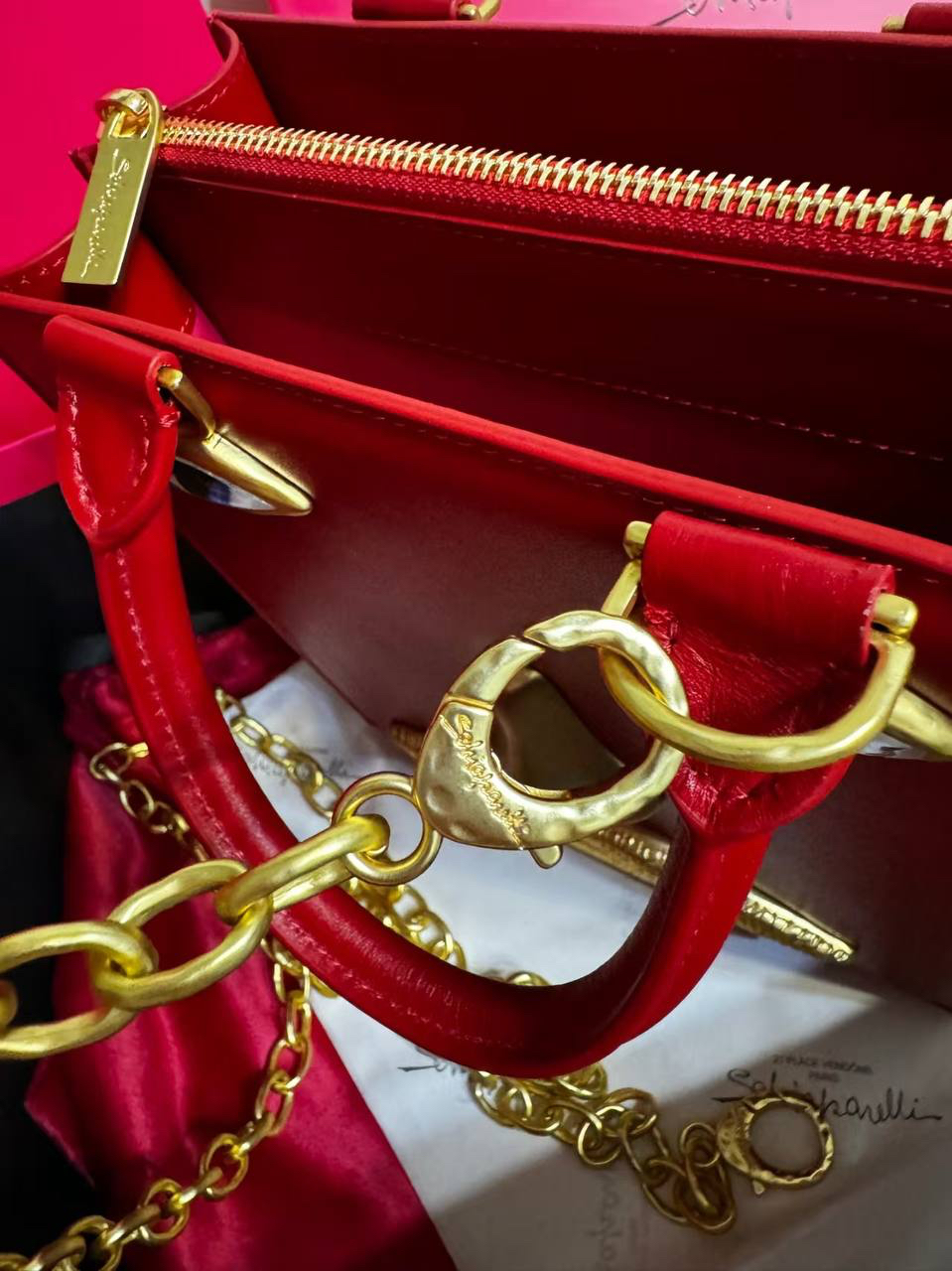 СУМКА SCHIAPARELLI детальное фото