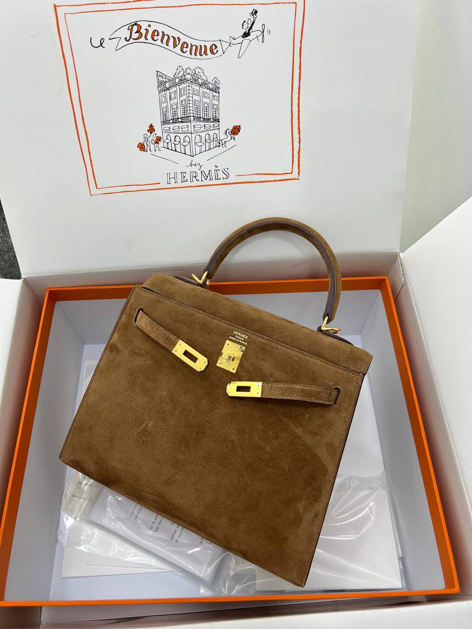 СУМКА HERMES KELLY 25 детальное фото