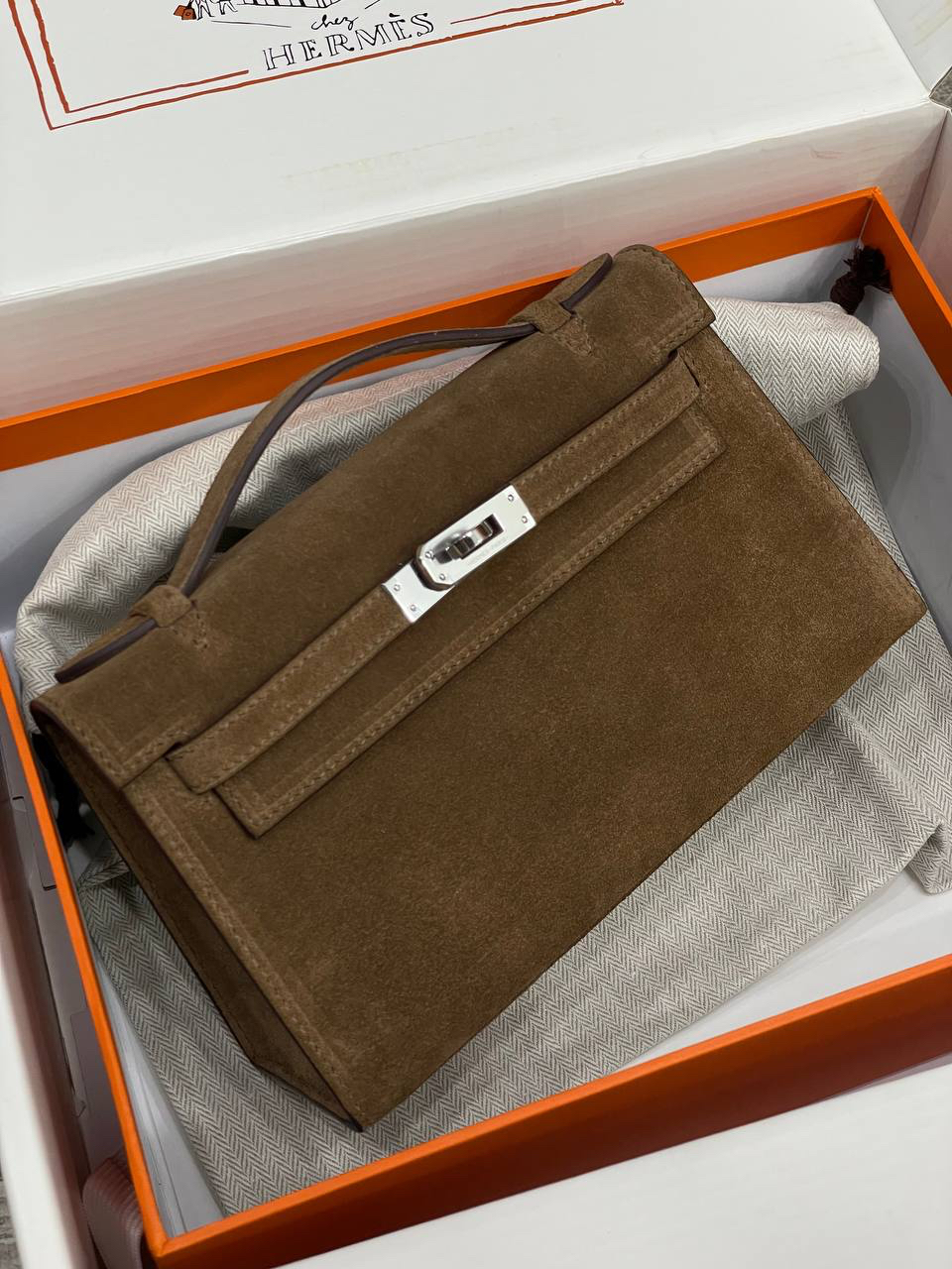 СУМКА HERMES KELLY POCHETTE детальное фото