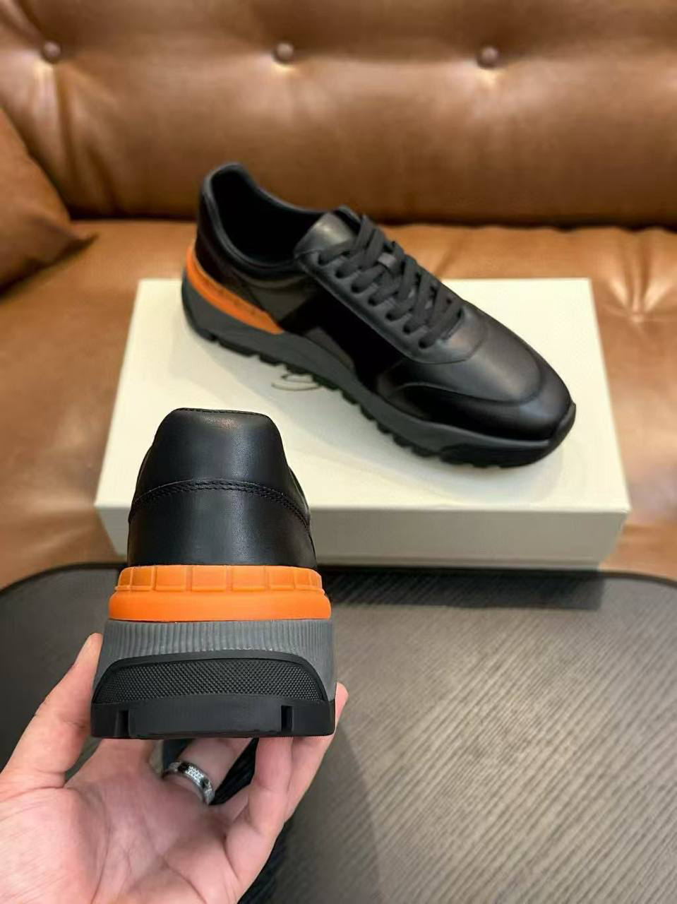 МУЖСКИЕ КРОССОВКИ SANTONI детальное фото