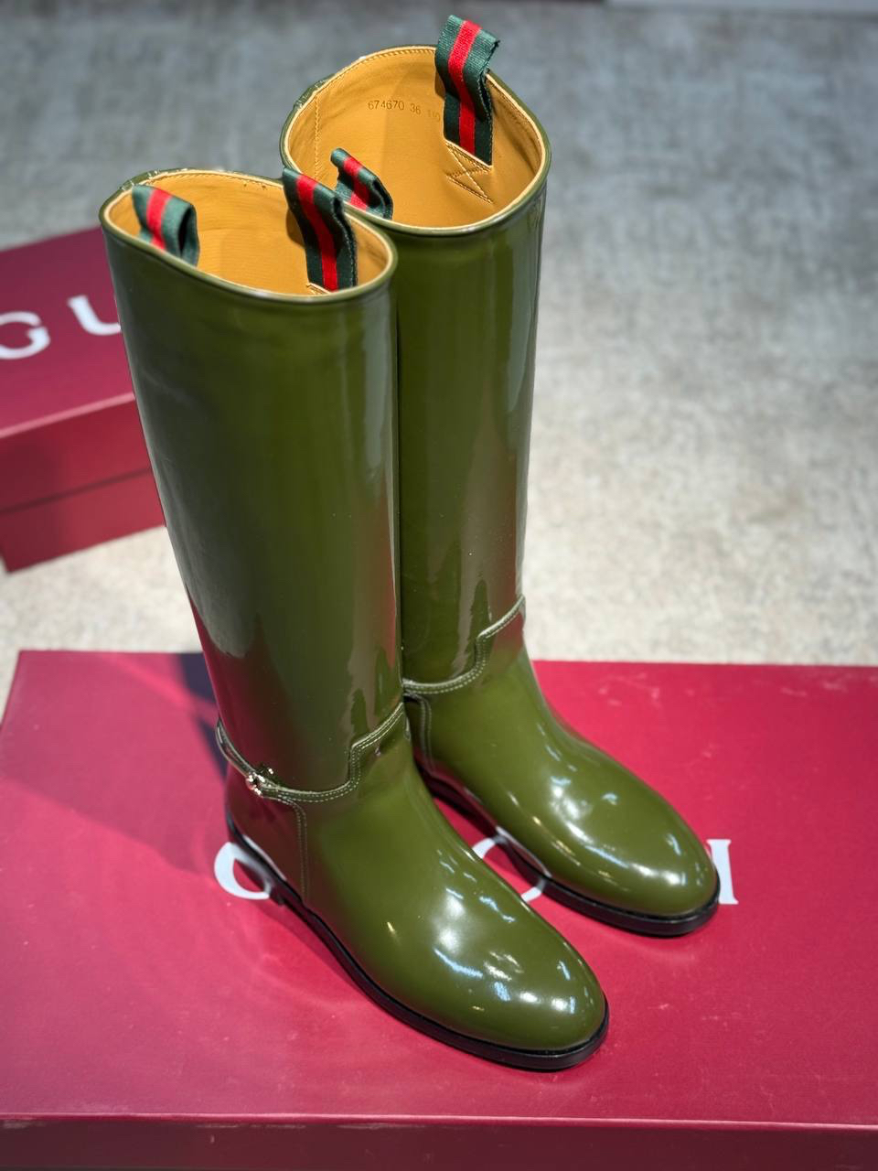 САПОГИ GUCCI детальное фото