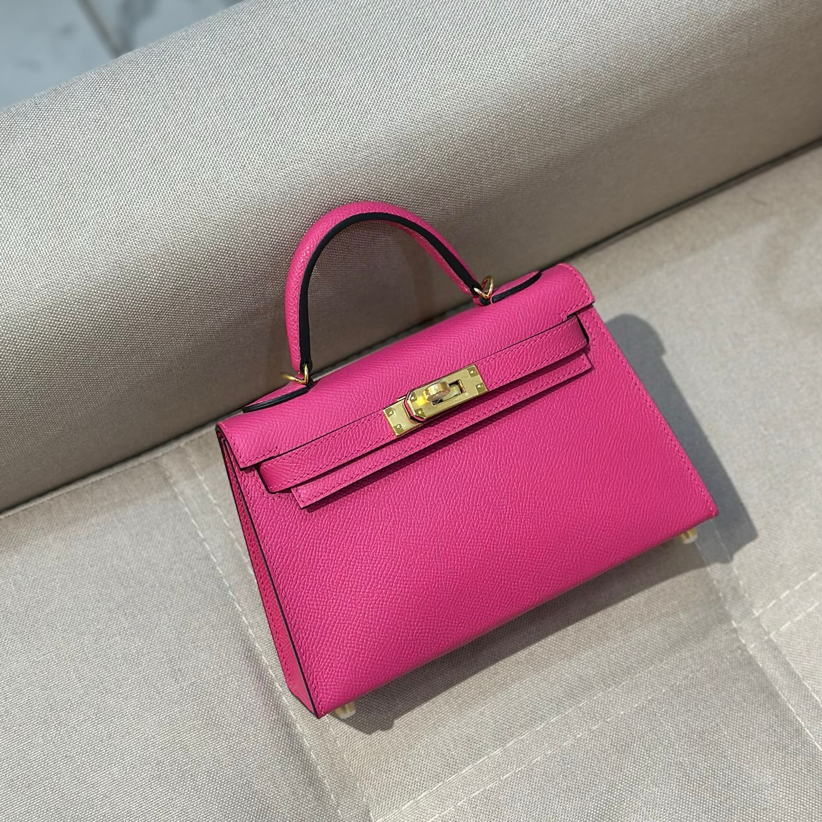 СУМКА HERMES KELLY 20 MINI детальное фото