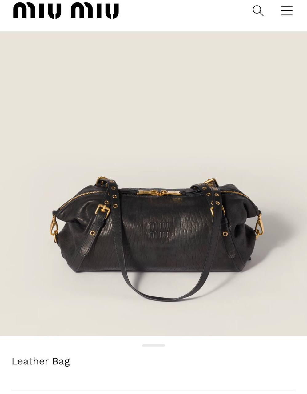 СУМКА MIU MIU детальное фото