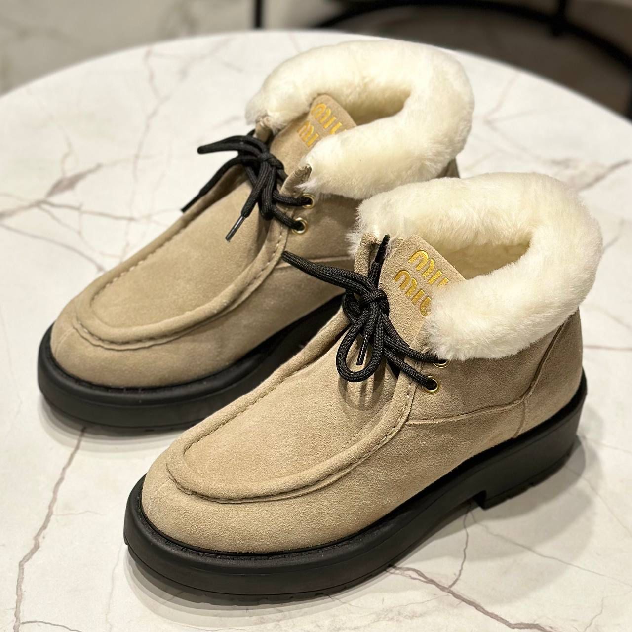 БОТИНКИ MIU MIU детальное фото