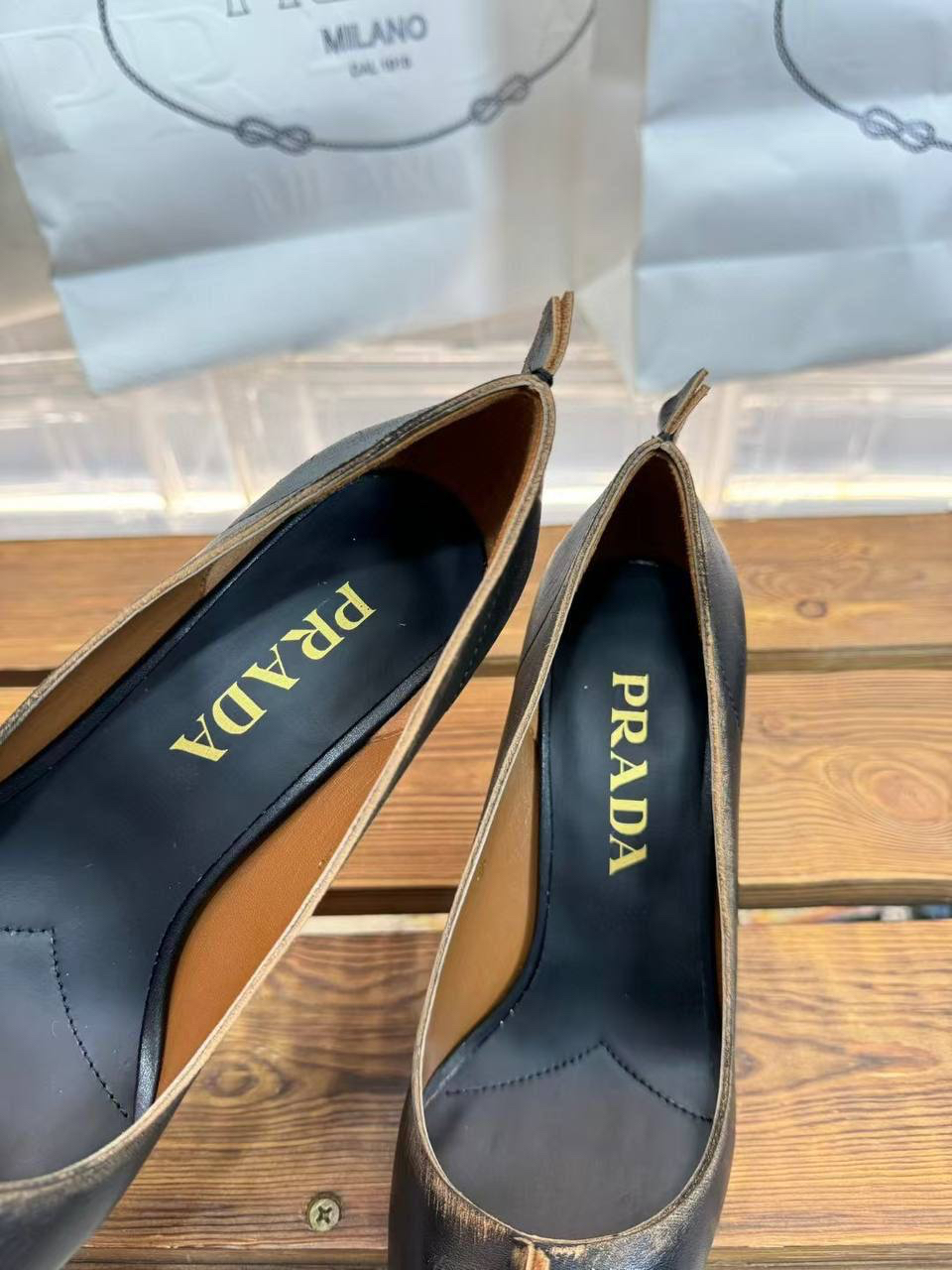 ТУФЛИ PRADA детальное фото