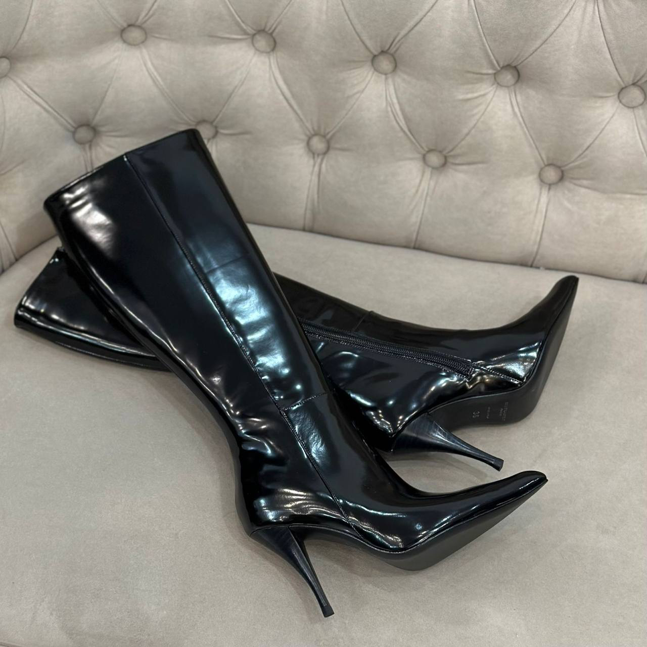 САПОГИ SAINT LAURENT детальное фото