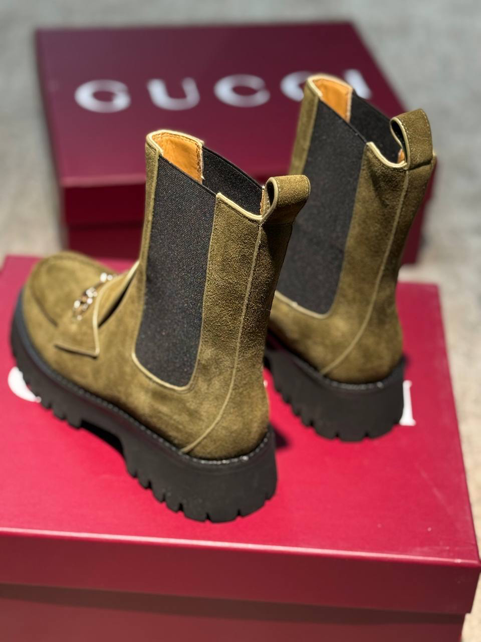 БОТИНКИ GUCCI детальное фото