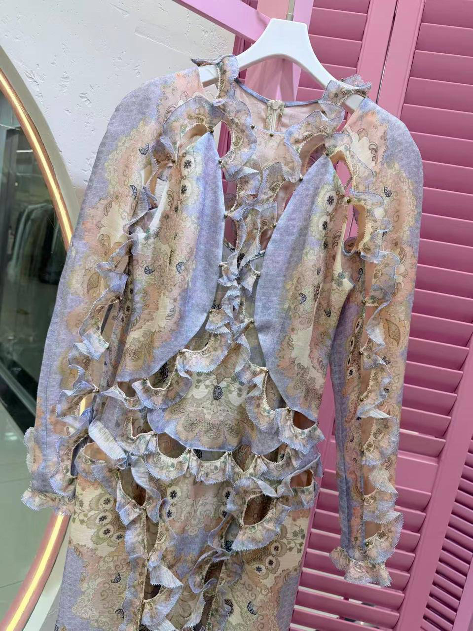 ПЛАТЬЕ ZIMMERMANN детальное фото