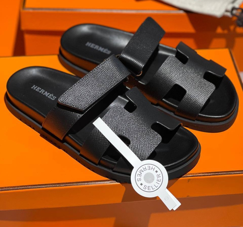 ШЛЕПКИ HERMES фото