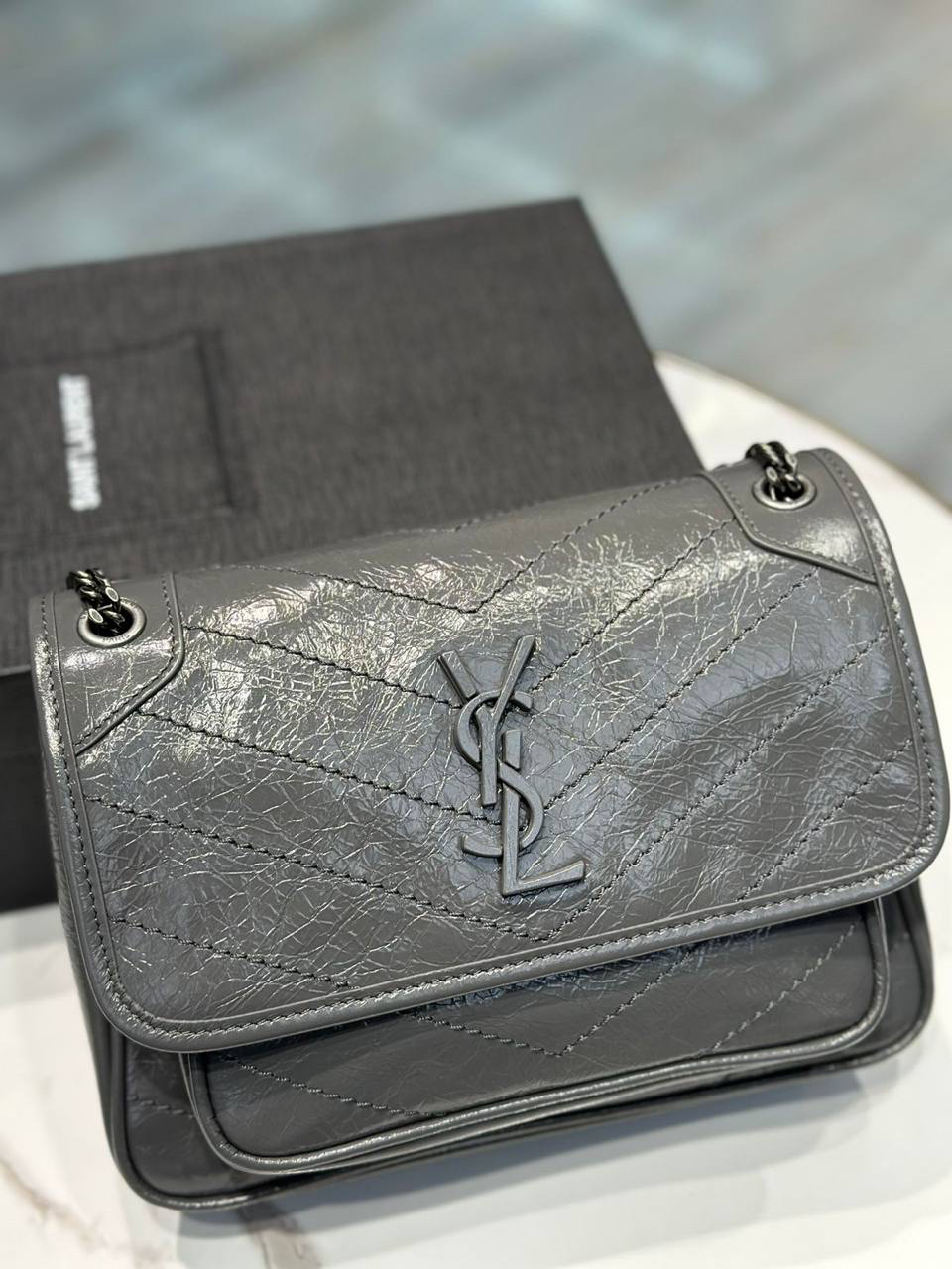 СУМКА SAINT LAURENT NIKI SMALL детальное фото