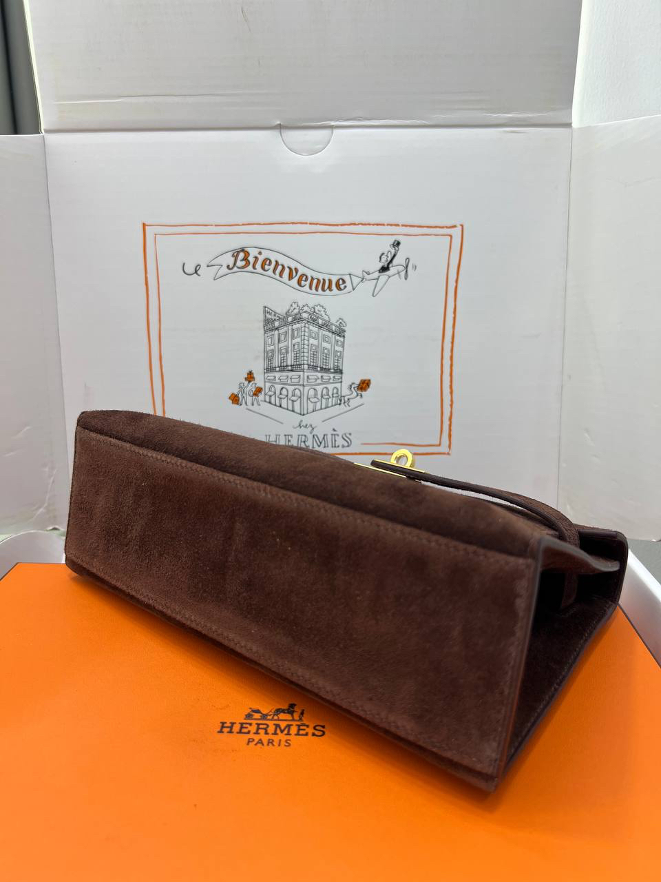 СУМКА HERMES KELLY POCHETTE детальное фото