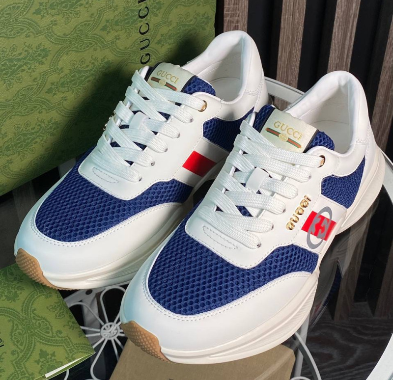 МУЖСКИЕ КРОССОВКИ GUCCI фото