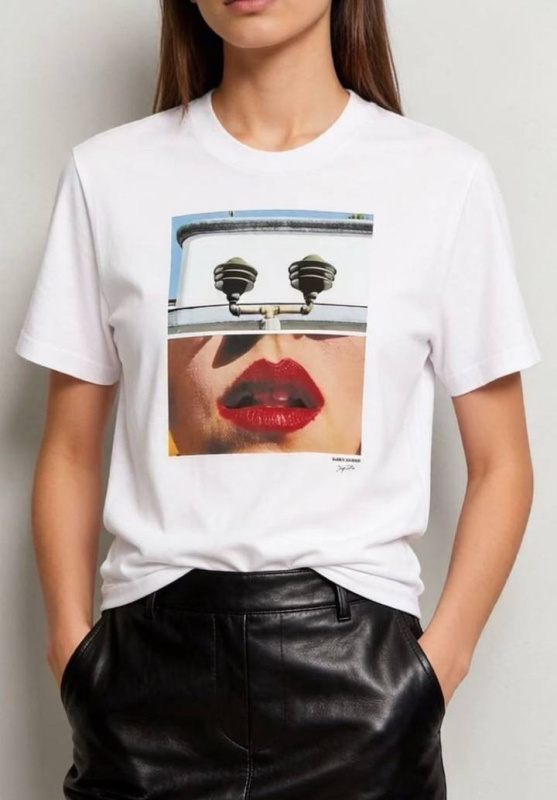 ФУТБОЛКА SAINT LAURENT фото