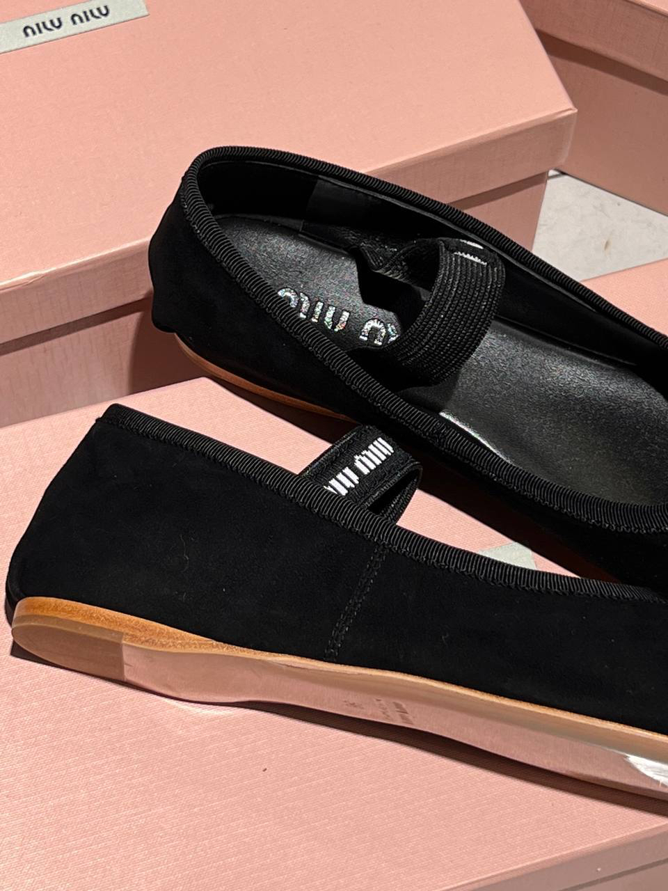 БАЛЕТКИ MIU MIU детальное фото