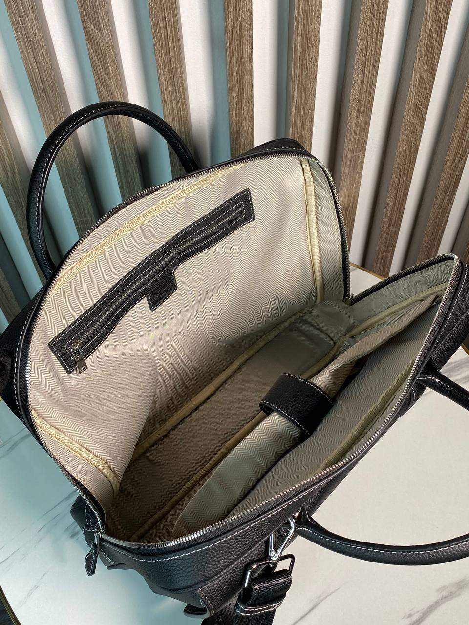 МУЖСКОЙ ПОРТФЕЛЬ HERMES детальное фото