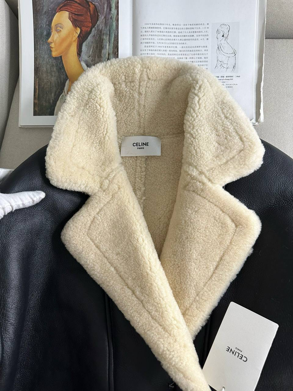 ДУБЛЕНКА CELINE детальное фото